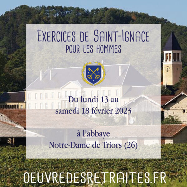 Exercices spirituels selon saint Ignace FSSP District de France
